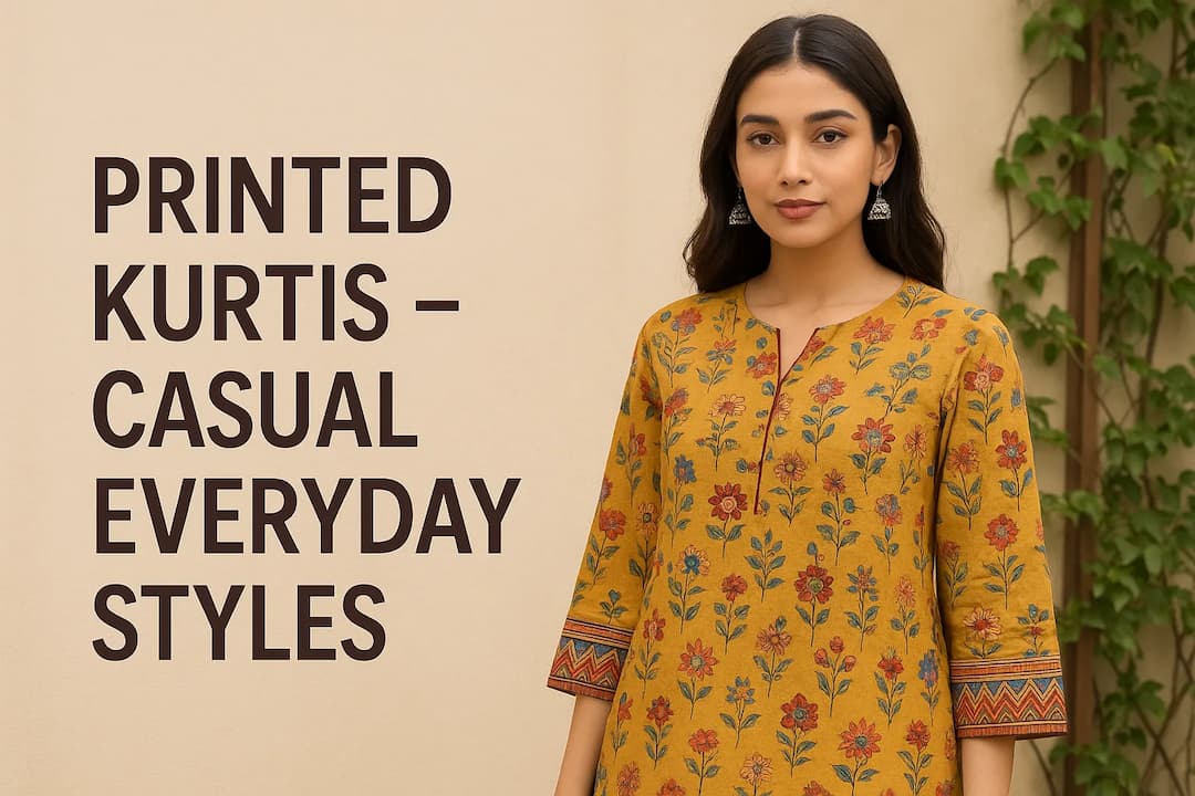 Printed Kurtis - Casual Everyday Styles