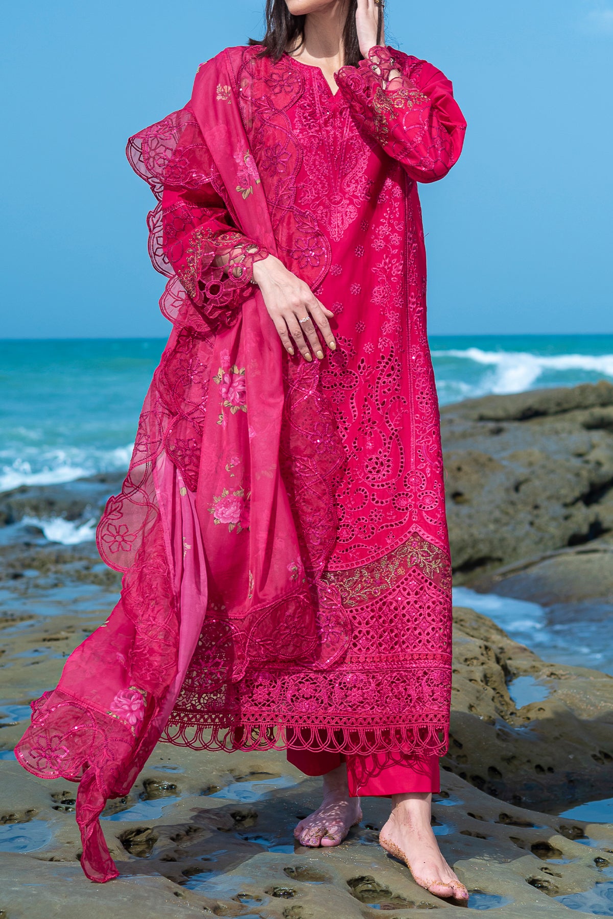 3 PIECE DIGTAL PRINT  LAWN | DPC-442