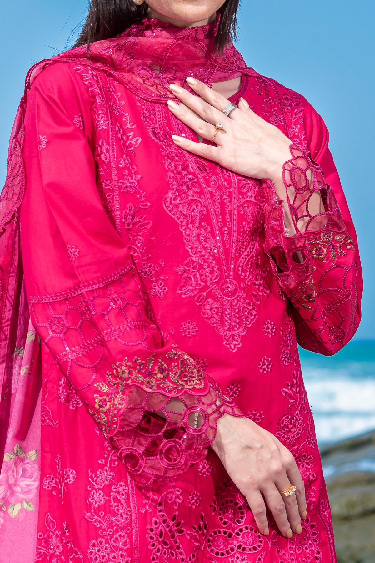 3 PIECE DIGTAL PRINT  LAWN | DPC-442