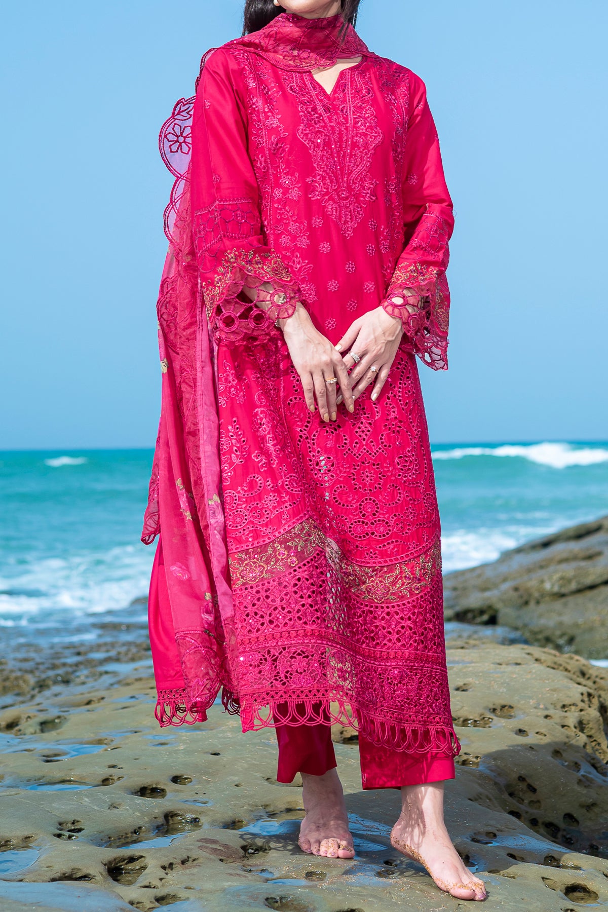 3 PIECE DIGTAL PRINT  LAWN | DPC-442