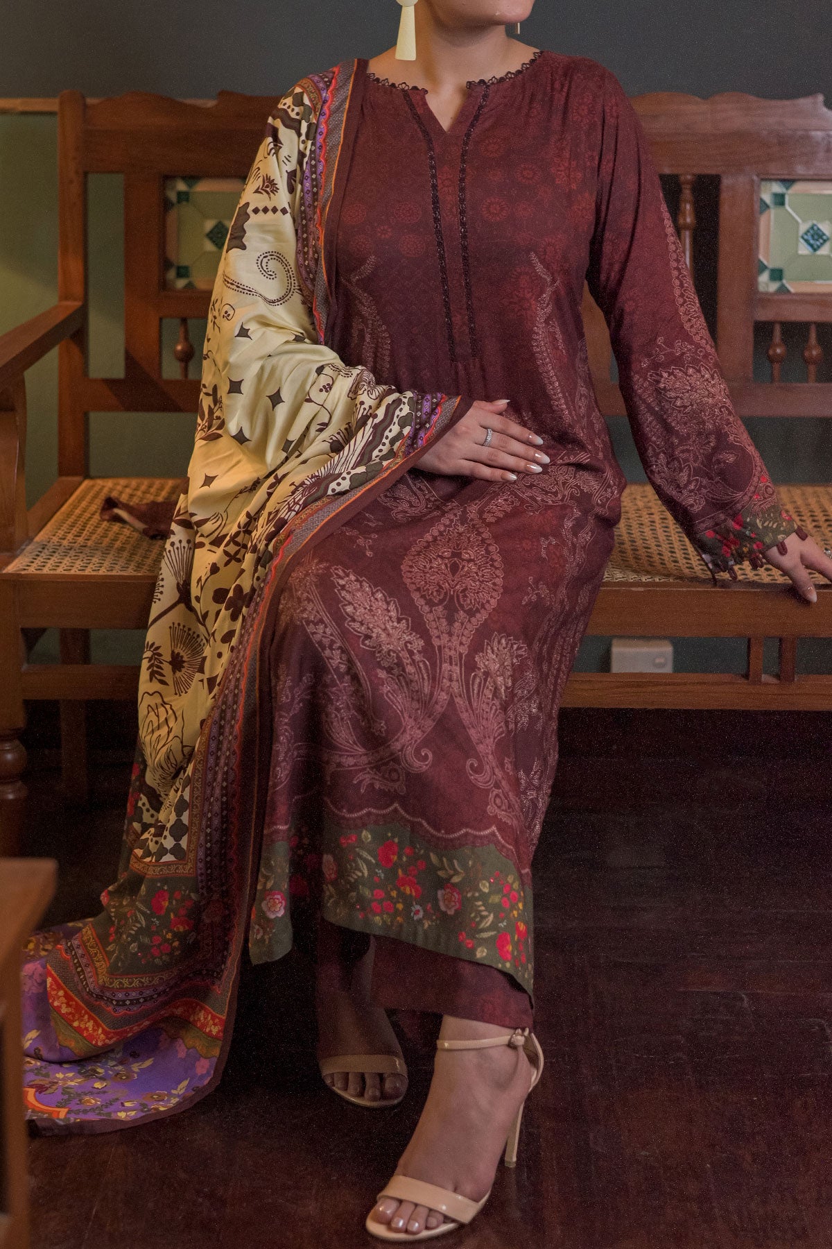 3 PIECE DIGITAL PRINT LINEN  | DPL-246