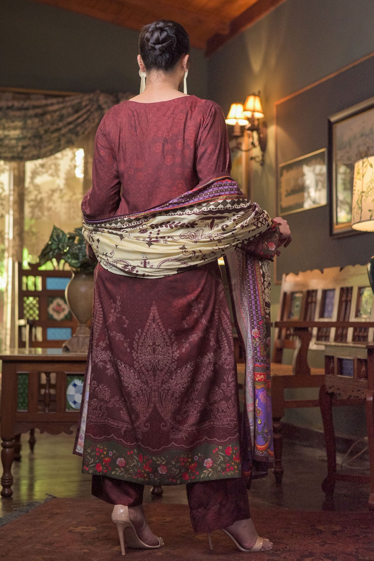 3 PIECE DIGITAL PRINT LINEN  | DPL-246