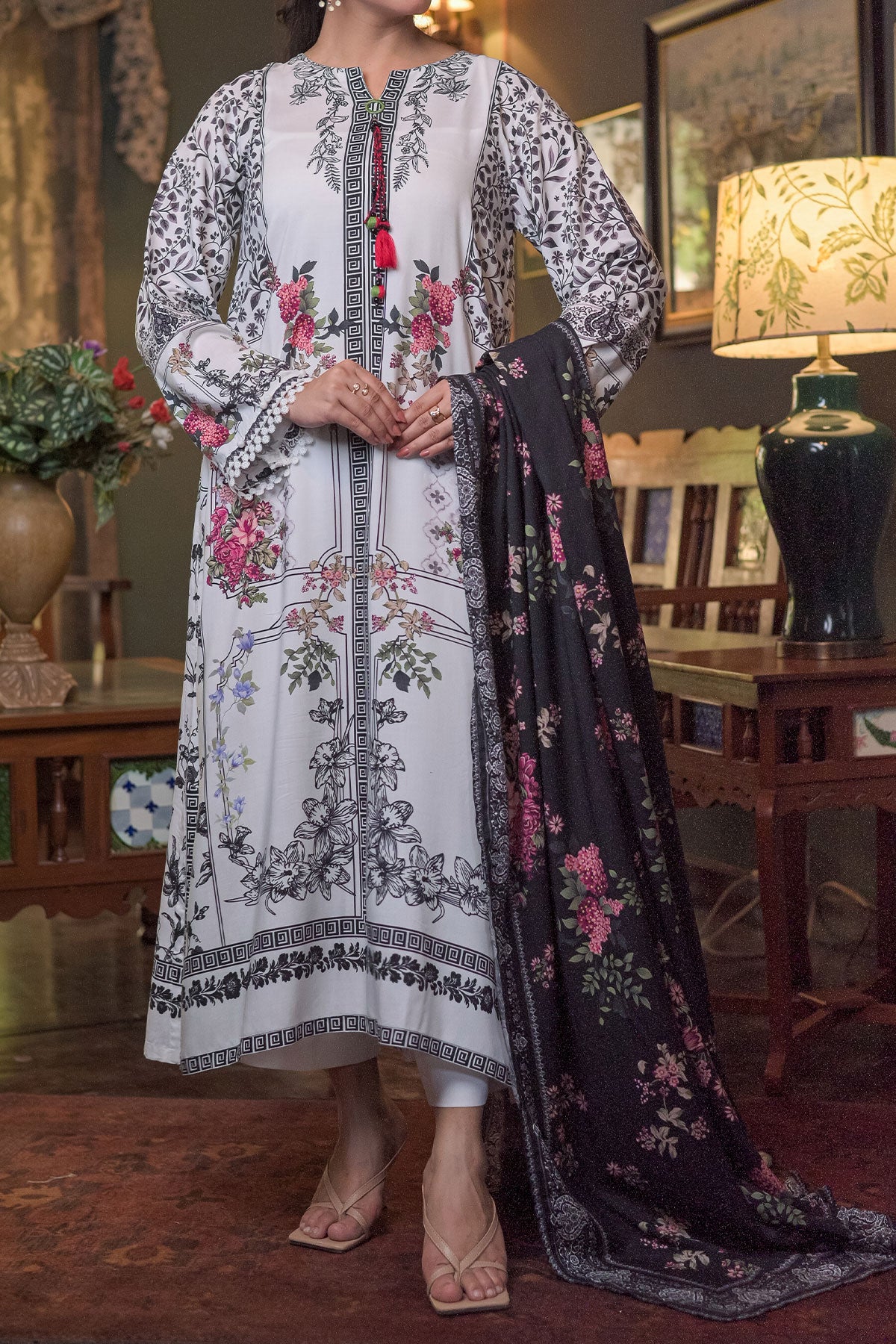 3 PIECE DIGITAL PRINT LINEN  | DPL-248