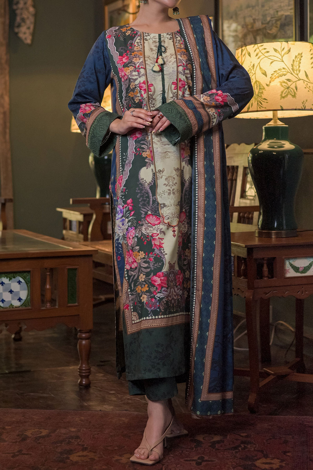 3 PIECE DIGITAL PRINT LINEN  | DPL-250