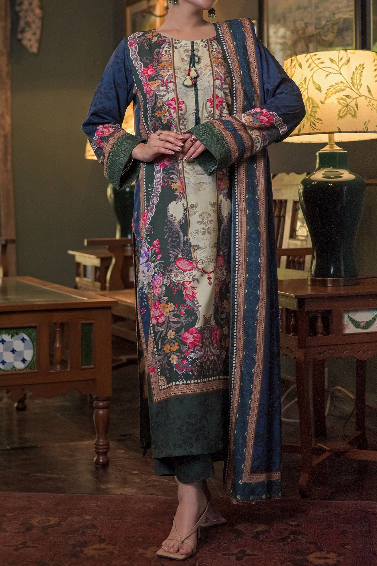 3 PIECE DIGITAL PRINT LINEN  | DPL-250