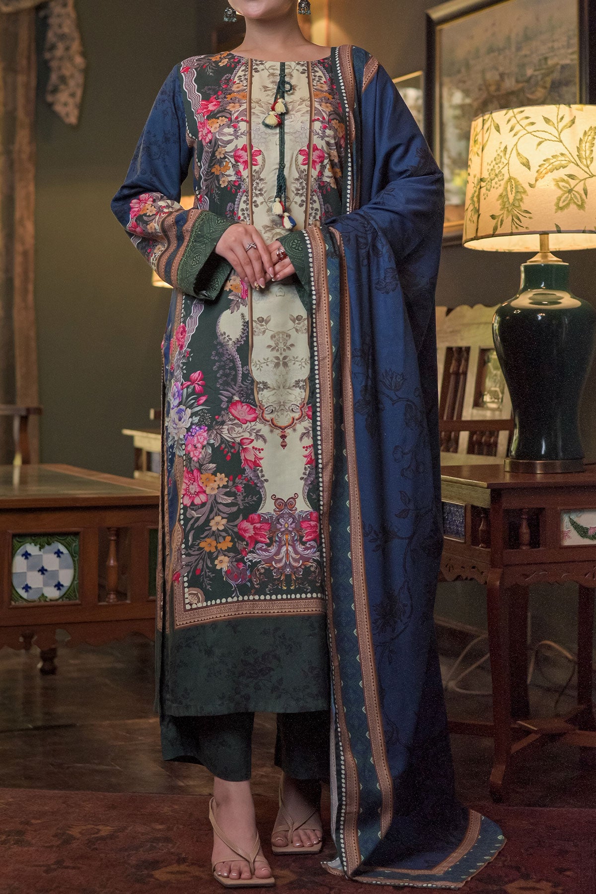 3 PIECE DIGITAL PRINT LINEN  | DPL-250