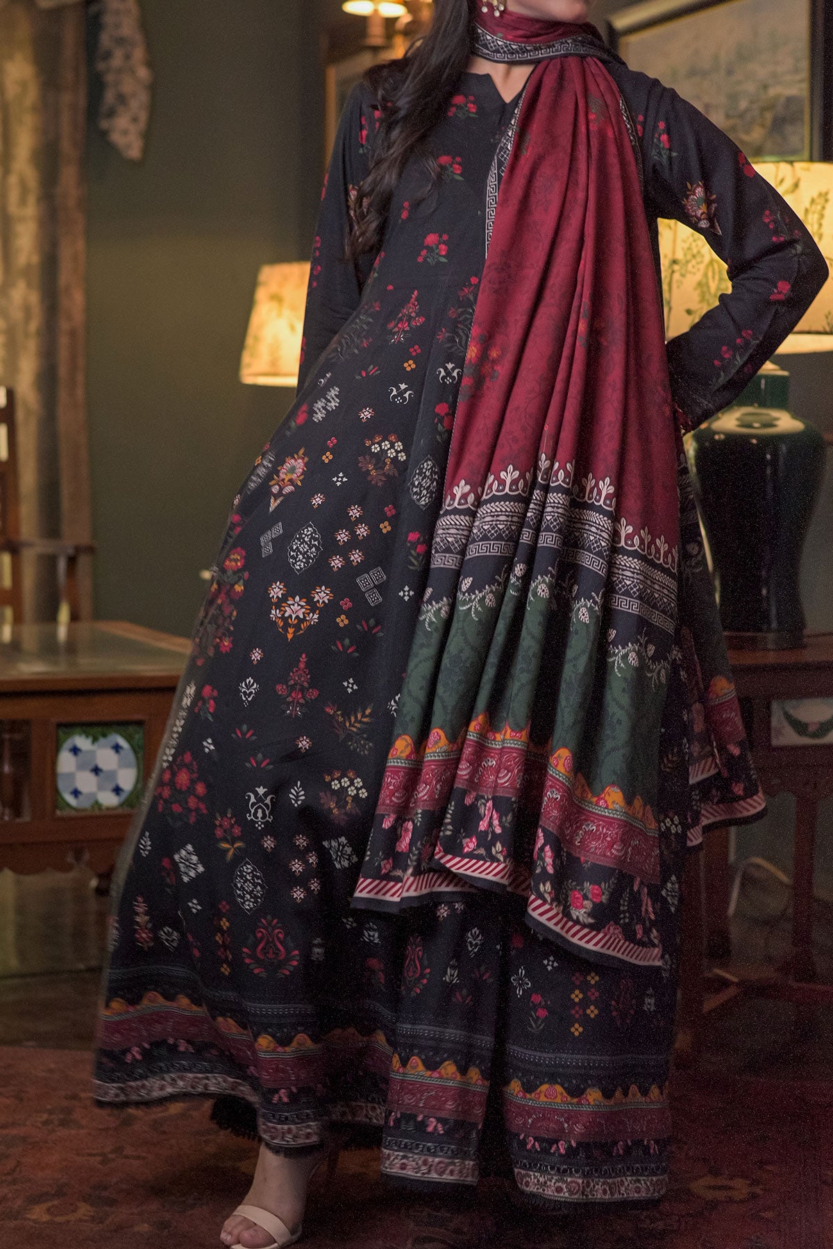 3 PIECE DIGITAL PRINT LINEN  | DPL-251