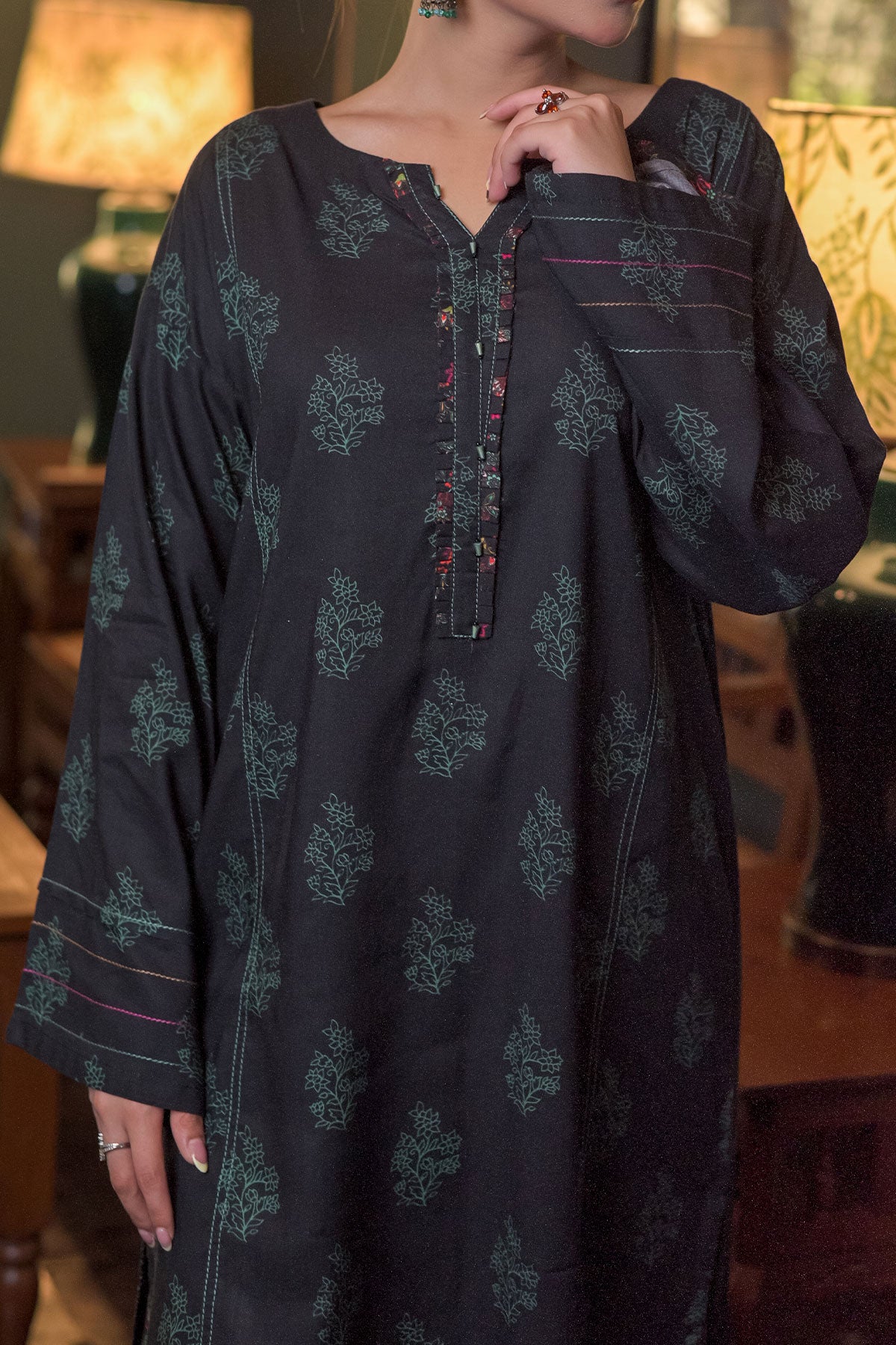 3 PIECE DIGITAL PRINT LINEN  | DPL-253
