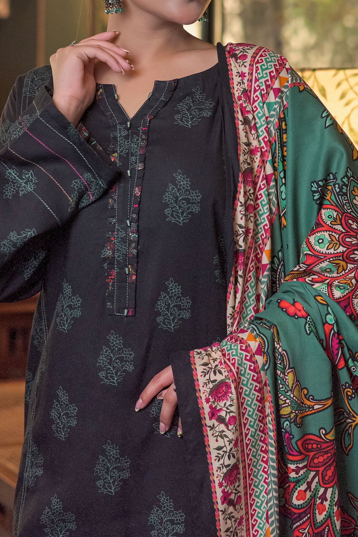 3 PIECE DIGITAL PRINT LINEN  | DPL-253