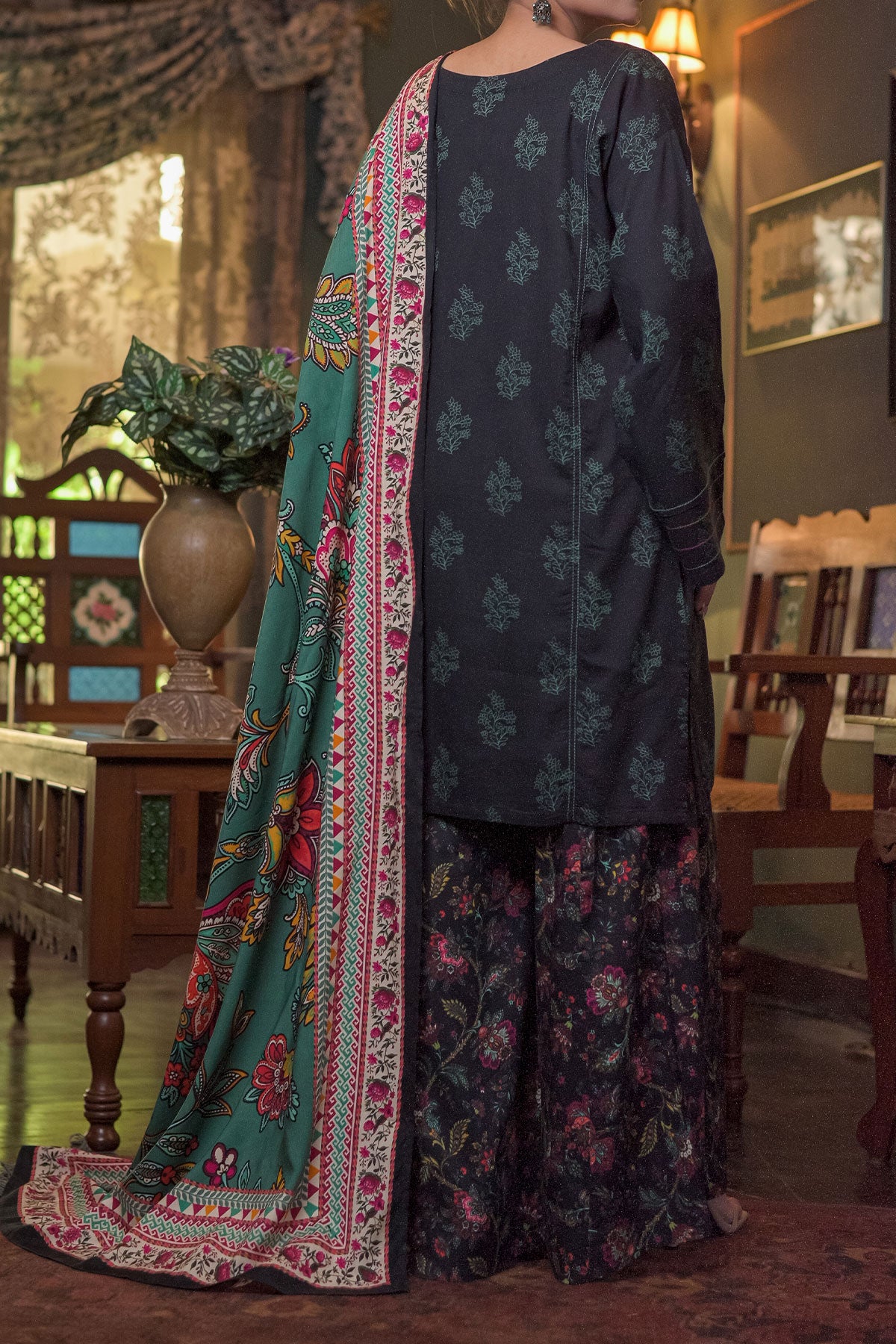 3 PIECE DIGITAL PRINT LINEN  | DPL-253