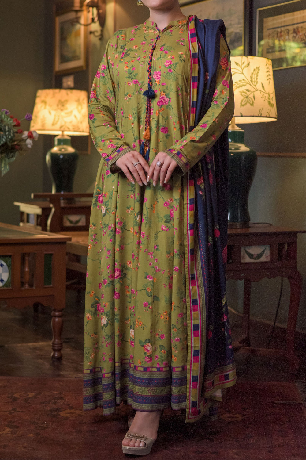 3 PIECE DIGITAL PRINT LINEN  | DPL-254