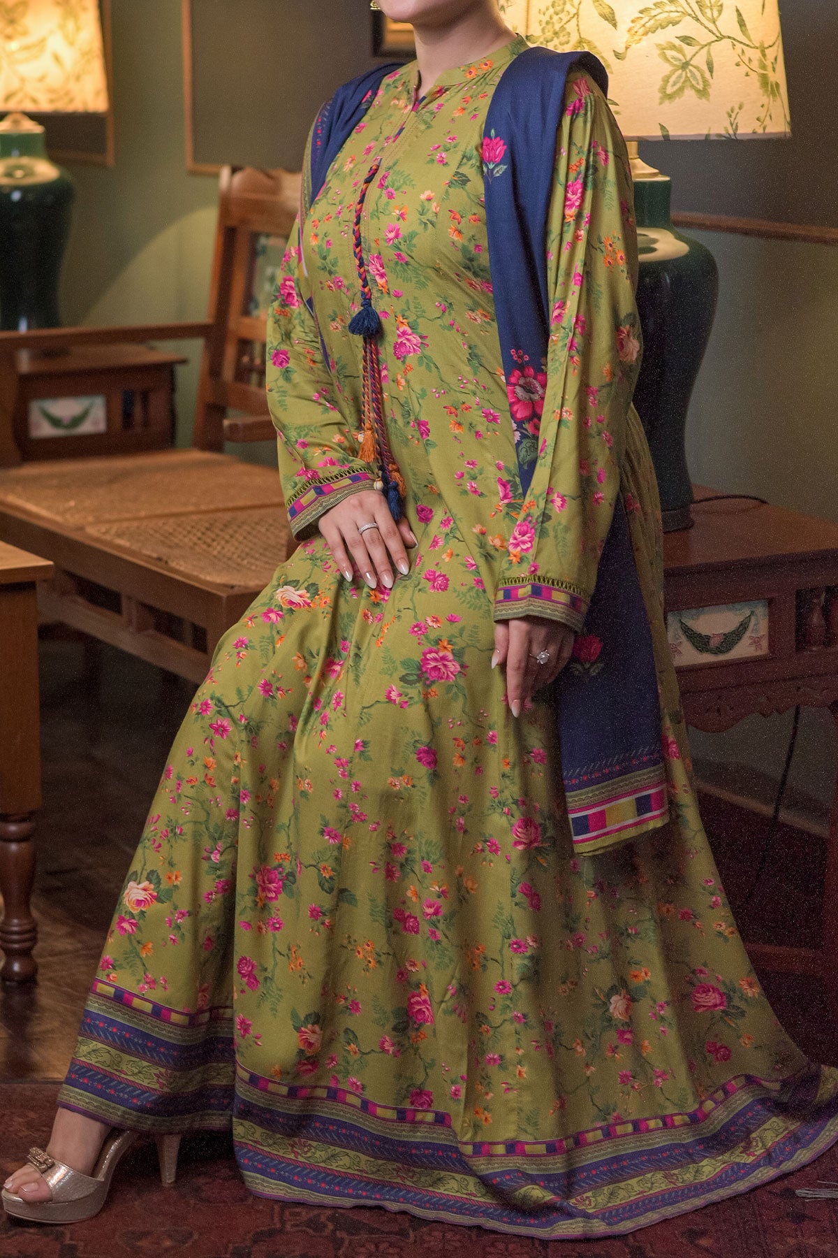 3 PIECE DIGITAL PRINT LINEN  | DPL-254