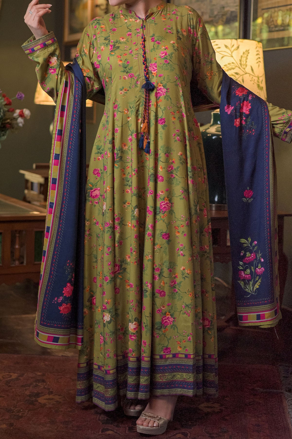 3 PIECE DIGITAL PRINT LINEN  | DPL-254