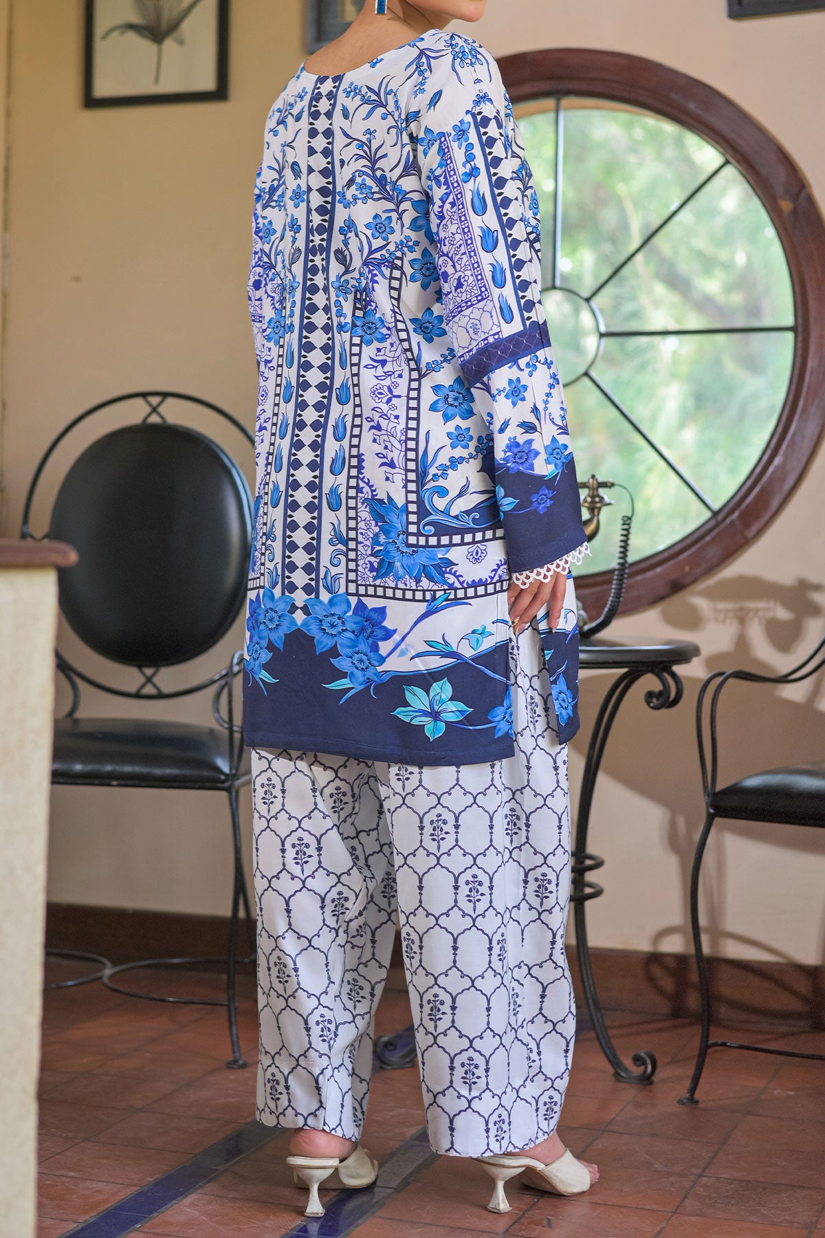 2 PIECE DIGITAL PRINT LINEN  | DPL-264