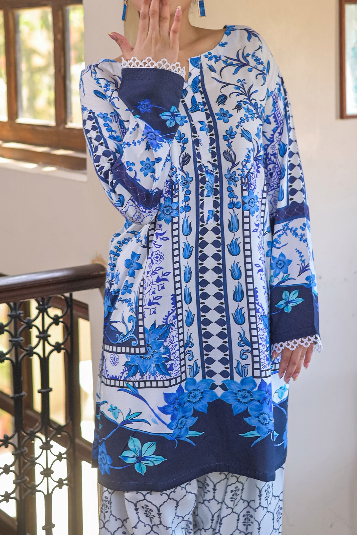 2 PIECE DIGITAL PRINT LINEN  | DPL-264