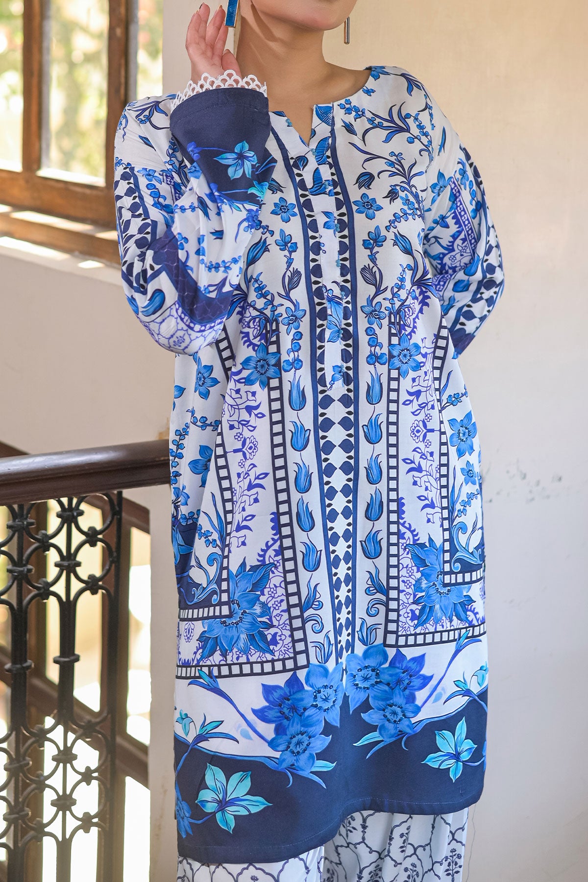 2 PIECE DIGITAL PRINT LINEN  | DPL-264