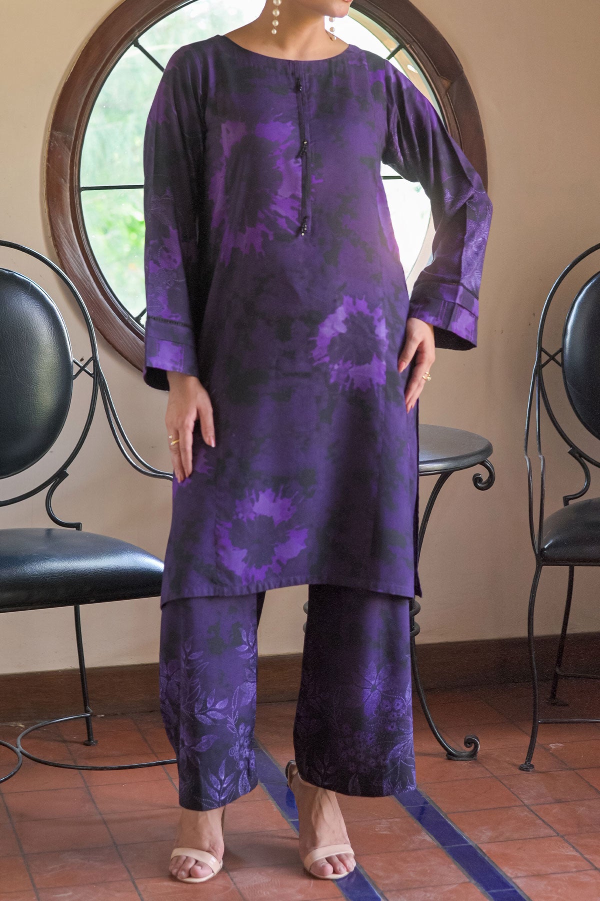 2 PIECE DIGITAL PRINT LINEN  | DPL-266