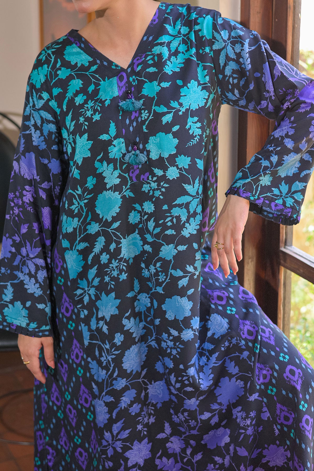2 PIECE DIGITAL PRINT LINEN  | DPL-268