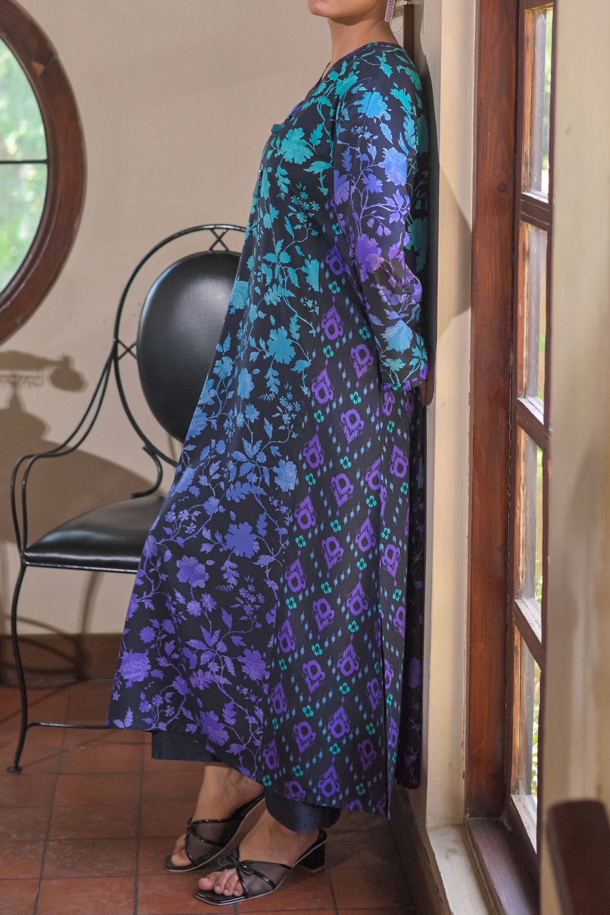 2 PIECE DIGITAL PRINT LINEN  | DPL-268