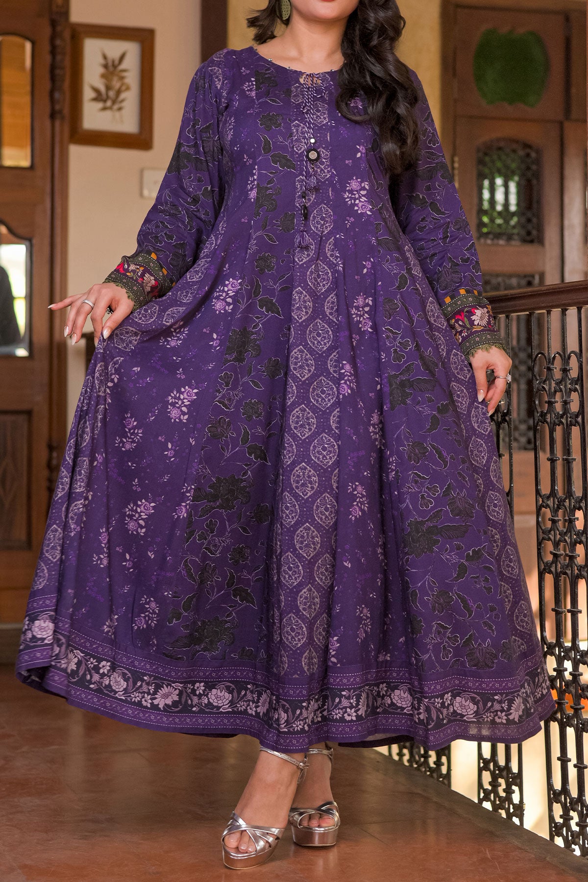 1PIECE DIGITAL PRINT LINEN KURTA  |  DPLK-116