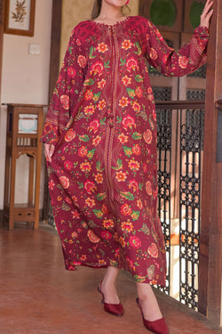 1PIECE DIGITAL PRINT LINEN KURTA  |  DPLK-121