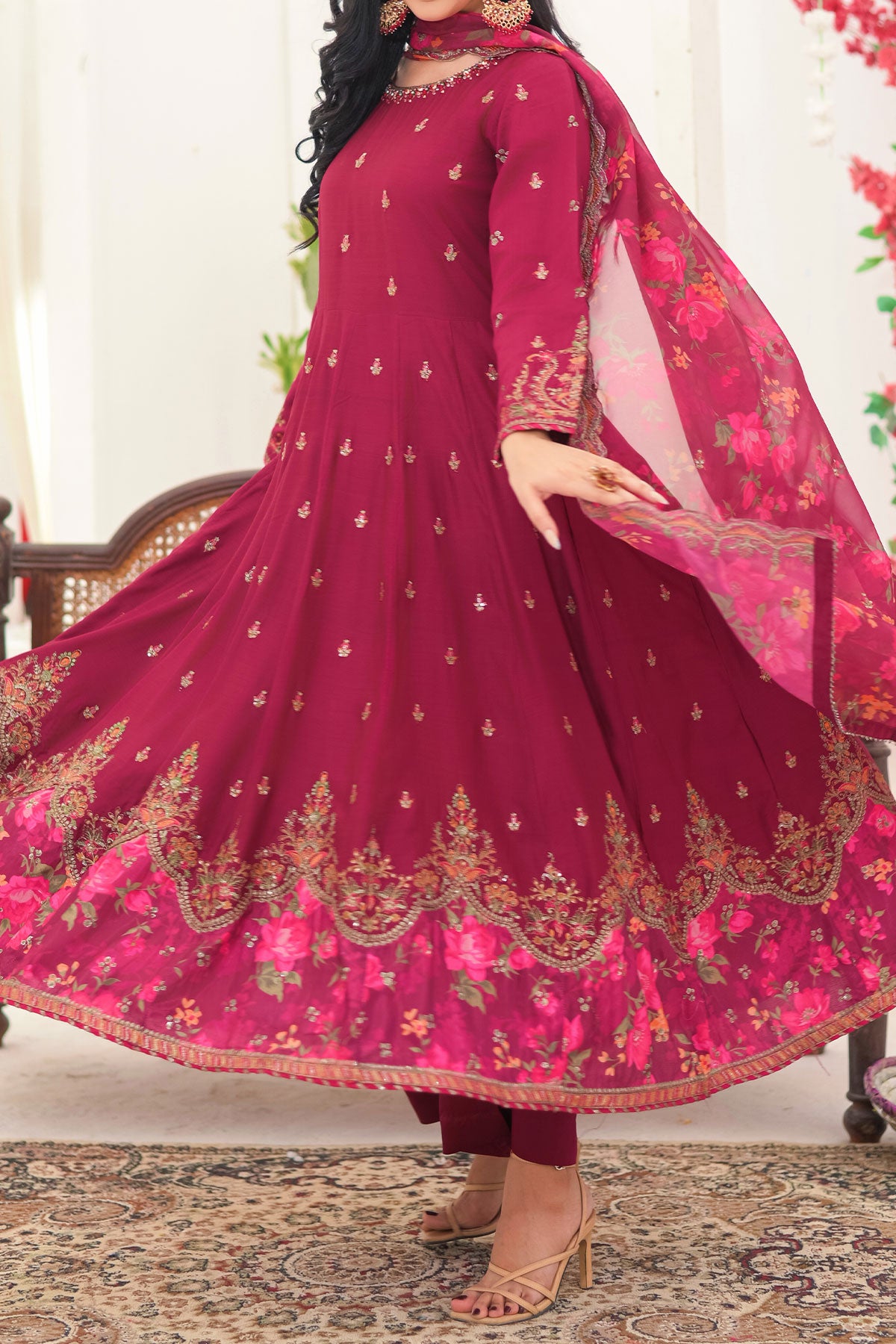 WOMEN'S-3 PIECE FANCY JACQUARD| FJ-296