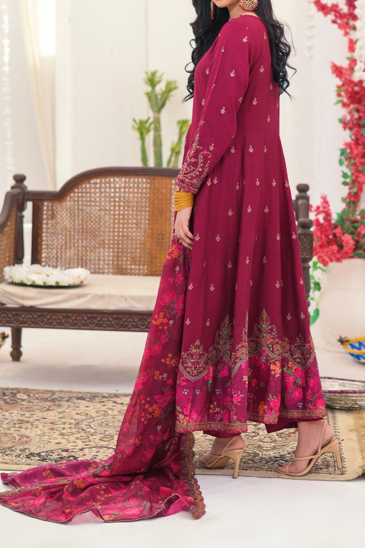 WOMEN'S-3 PIECE FANCY JACQUARD| FJ-296