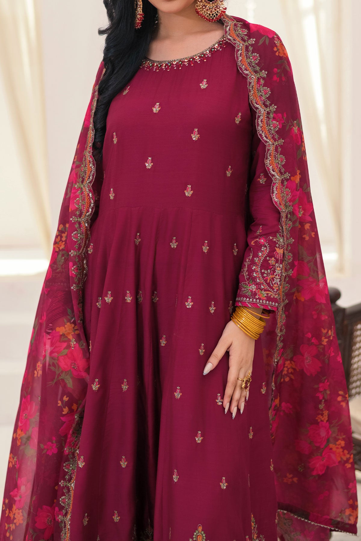 WOMEN'S-3 PIECE FANCY JACQUARD| FJ-296