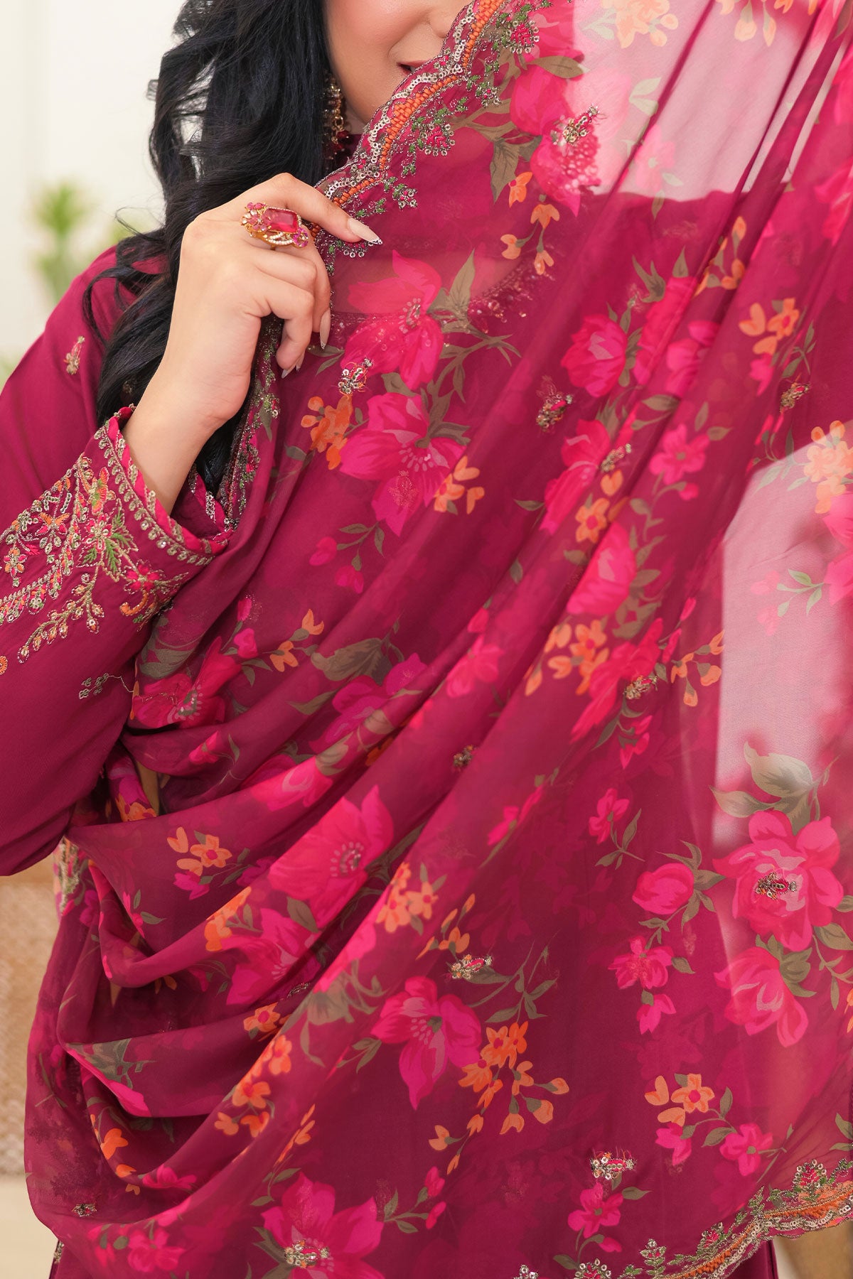 WOMEN'S-3 PIECE FANCY JACQUARD| FJ-296