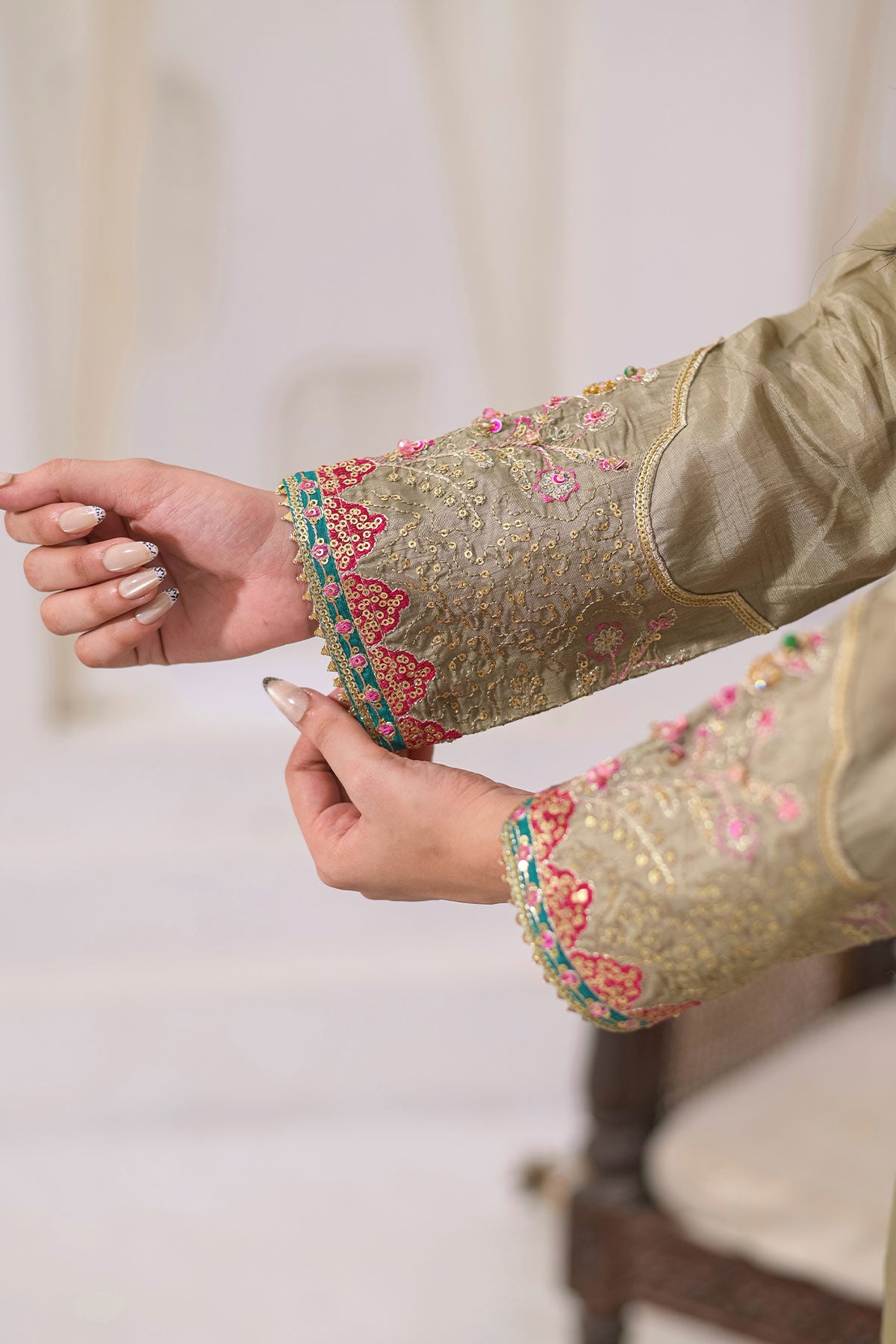 WOMEN'S-3 PIECE FANCY JACQUARD| FJ-297