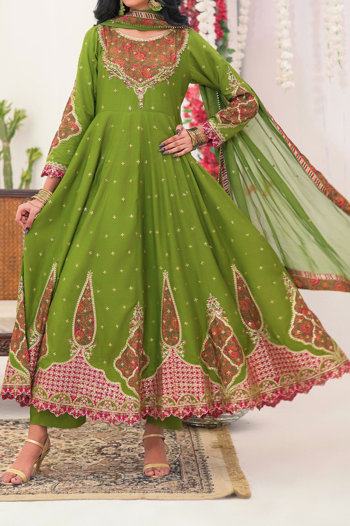 WOMEN'S-3 PIECE FANCY JACQUARD| FJ-298