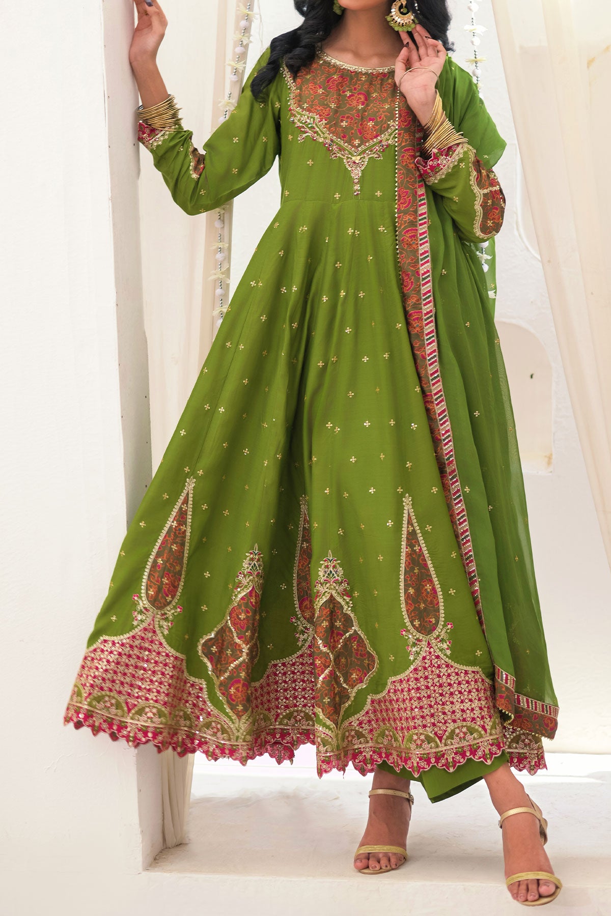 WOMEN'S-3 PIECE FANCY JACQUARD| FJ-298