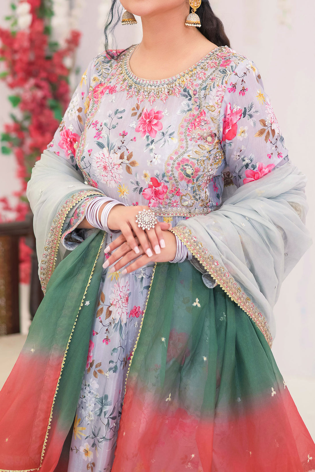 WOMEN'S-3 PIECE FANCY JACQUARD| FJ-299