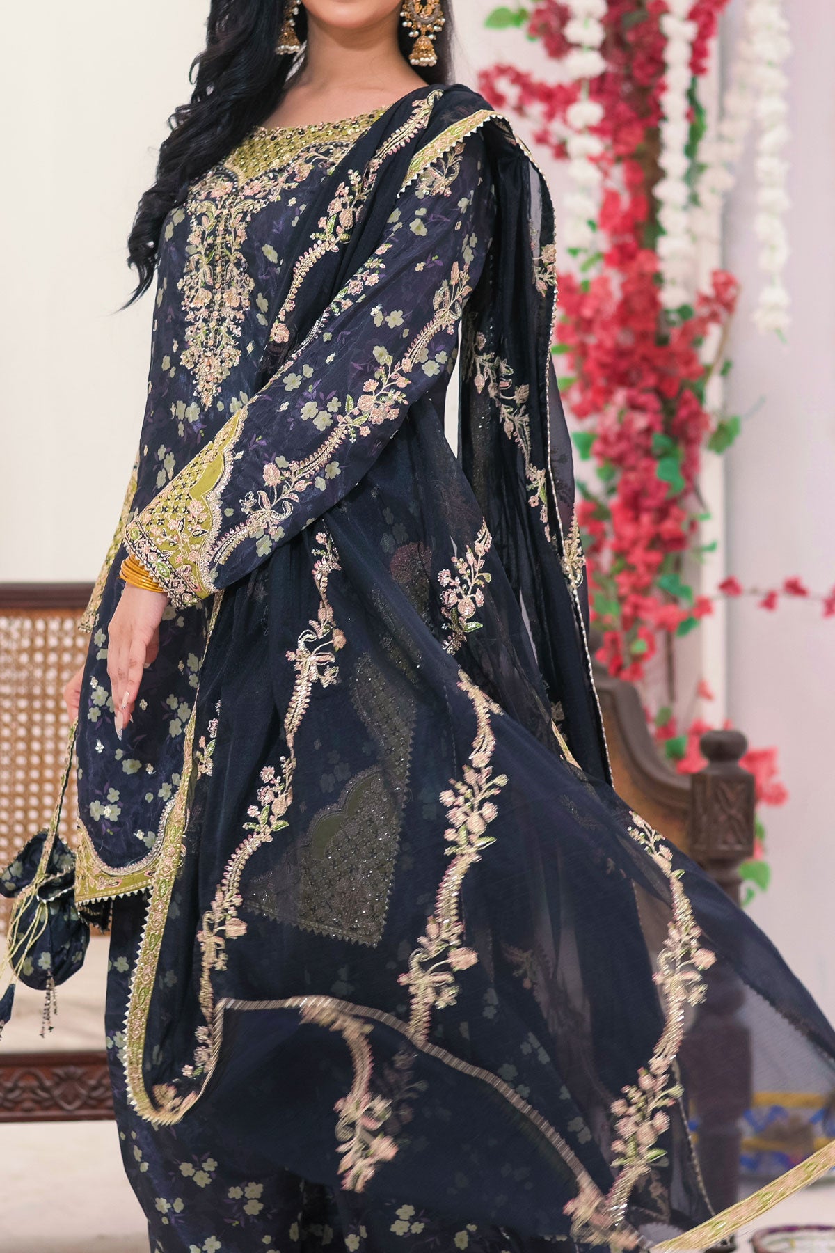 WOMEN'S-3 PIECE FANCY JACQUARD| FJ-301