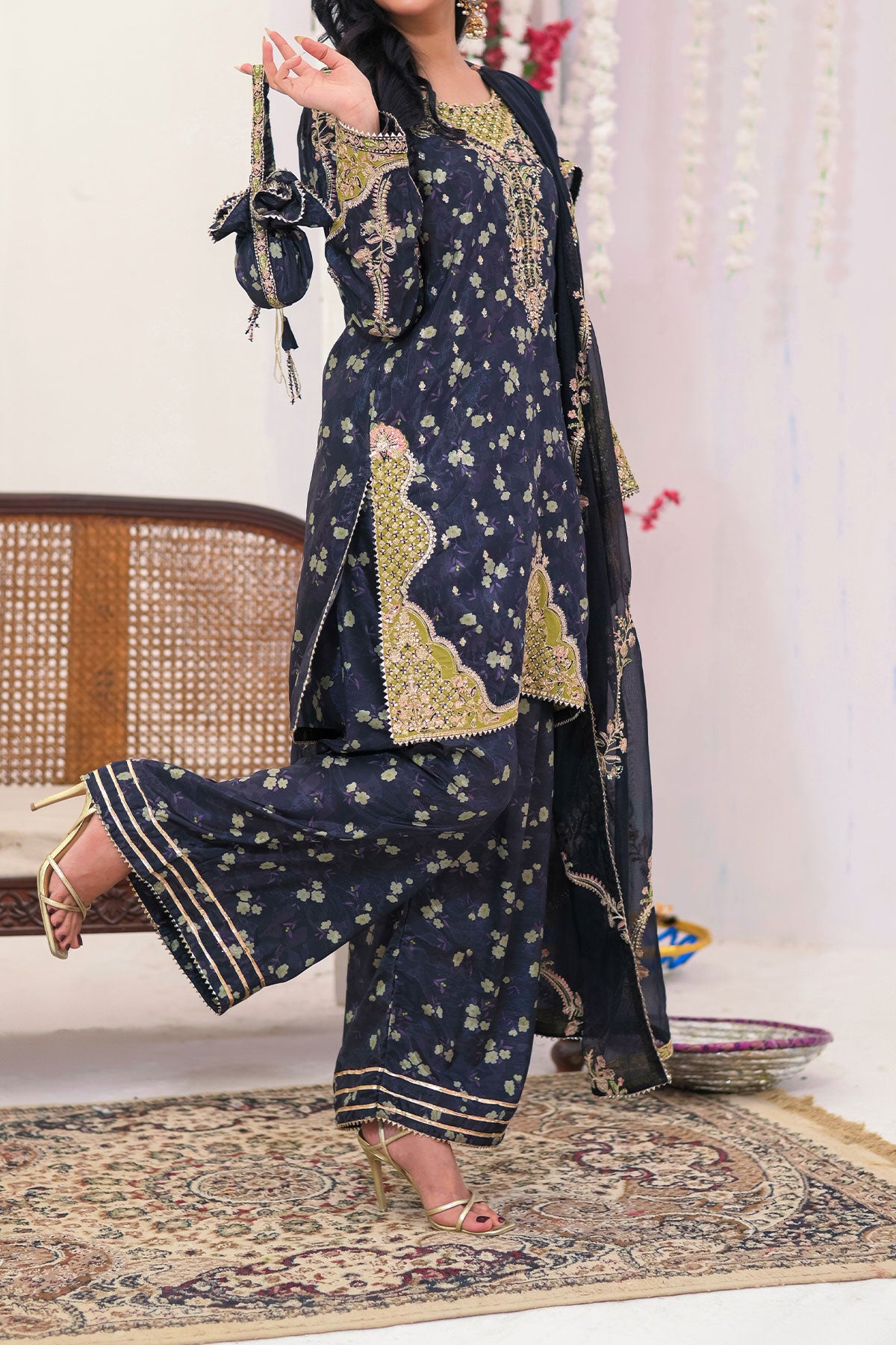 WOMEN'S-3 PIECE FANCY JACQUARD| FJ-301
