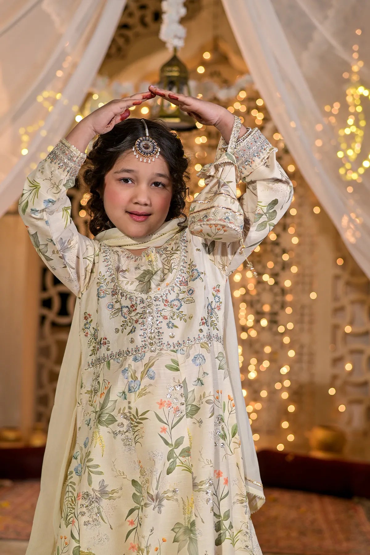 3 PIECE KIDS LUXURY PRET | CH-DPV223