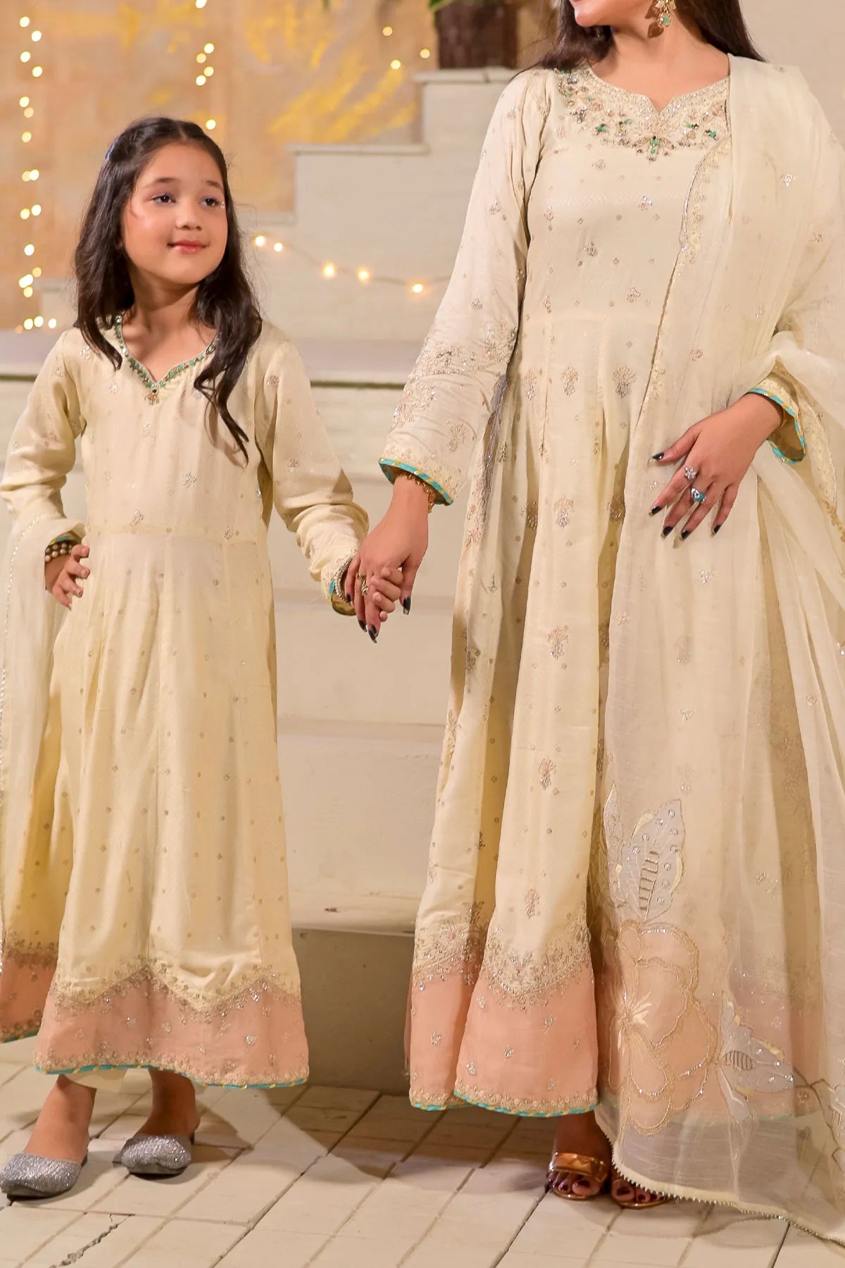 3 PIECE KIDS LUXURY PRET | CH-FJ291