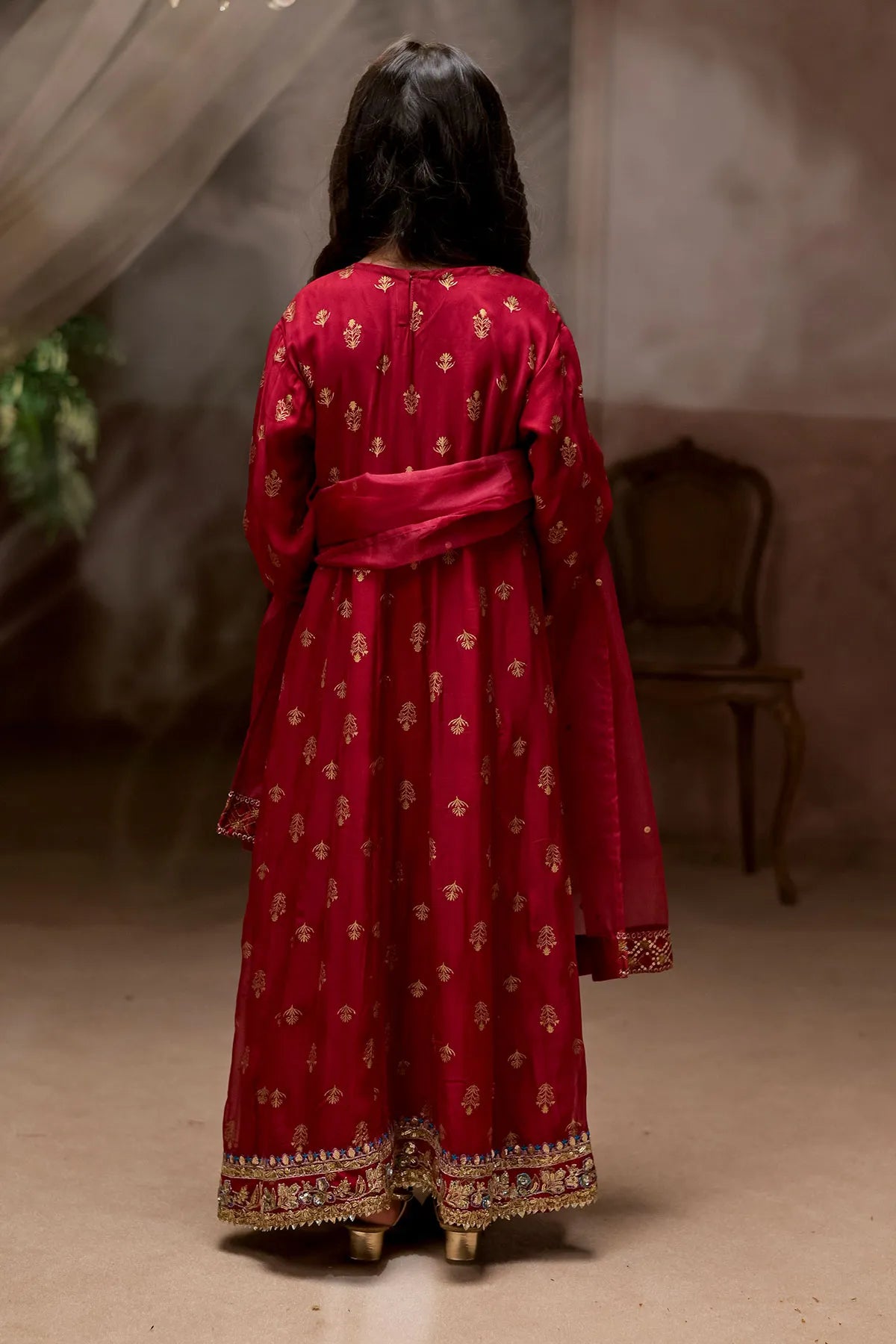 WOMEN'S PRET-CHIFFON DRESS | CH-N2434