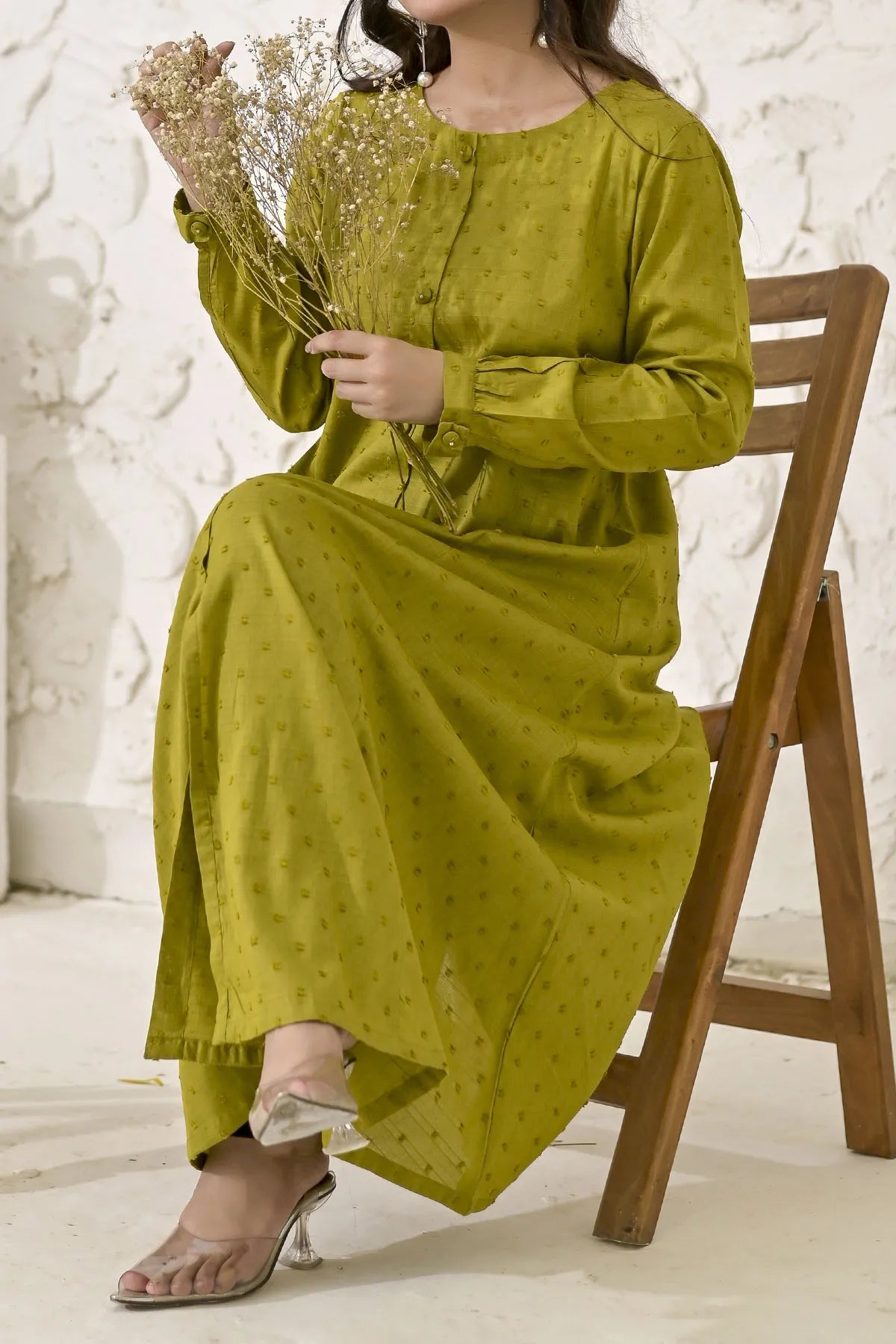 WOMEN'S-1 PIECE EMBROIDERY COTTON | CTNK-30