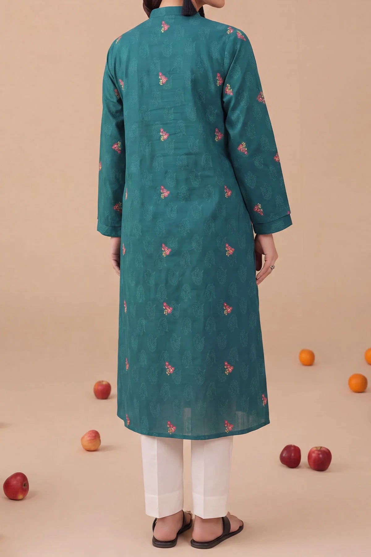 WOMEN'S-1 PIECE EMBROIDERY COTTON | CTNK-35