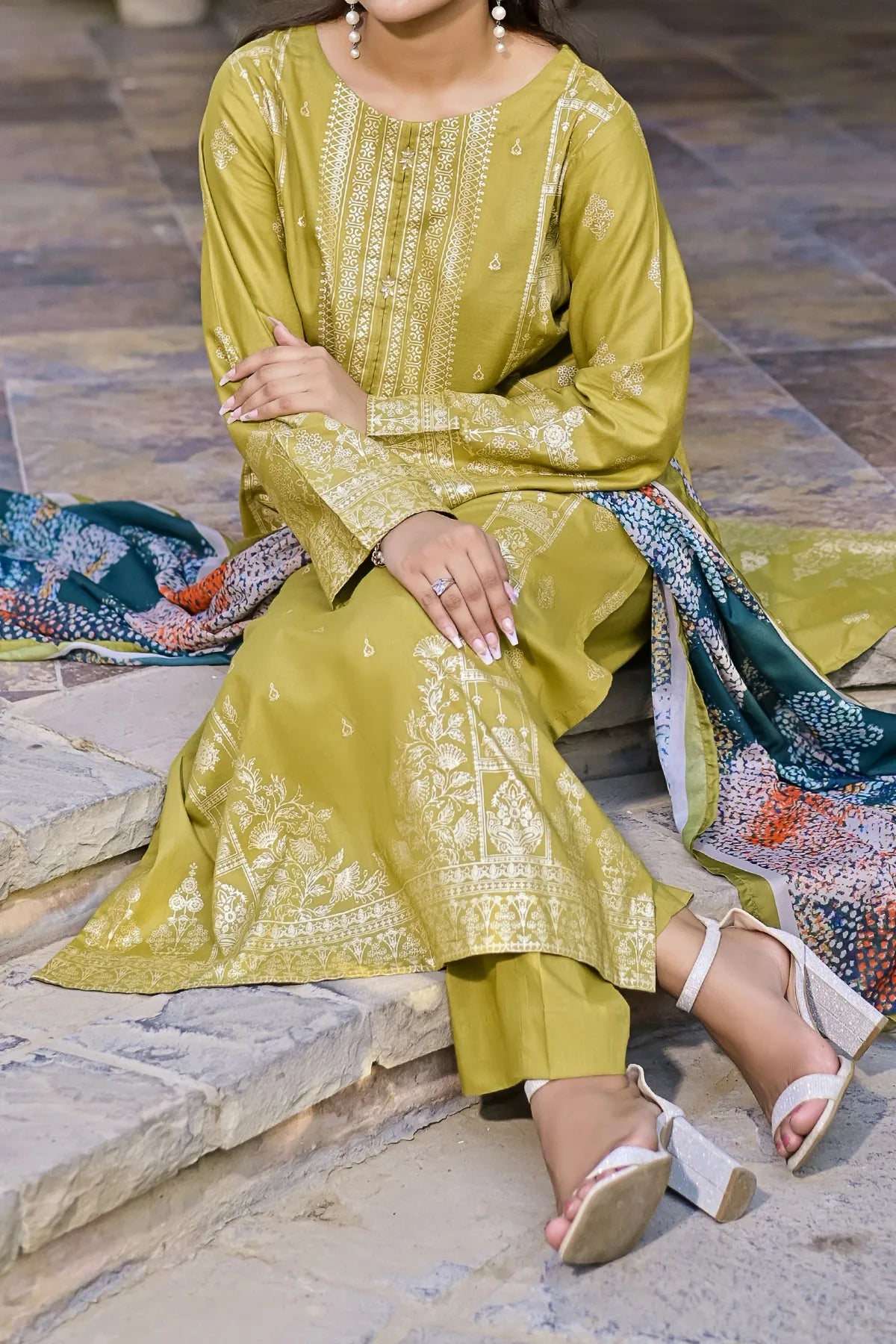 3 PIECE DIGITAL PRINT LAWN | DPC-390