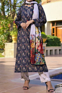 3 PIECE DIGITAL PRINT LAWN | DPC-392