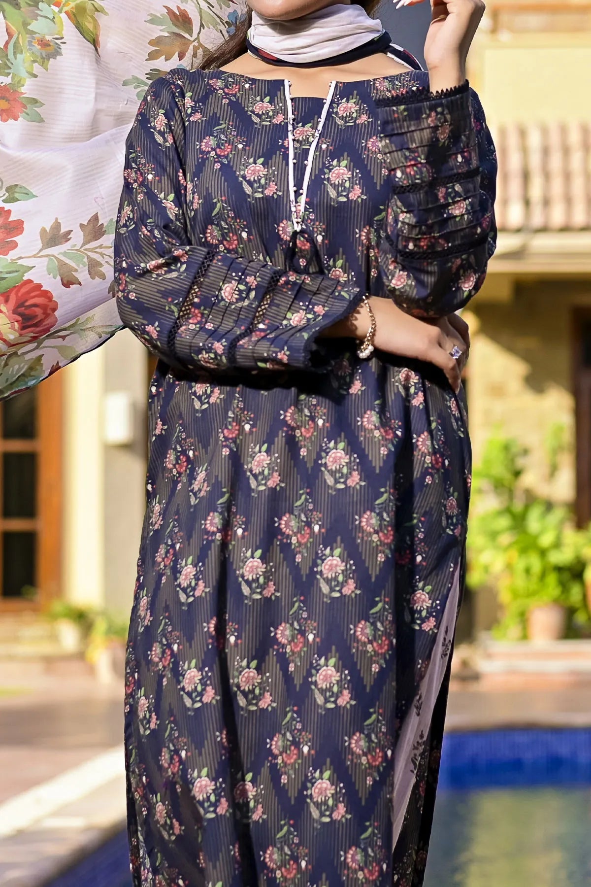 3 PIECE DIGITAL PRINT LAWN | DPC-392
