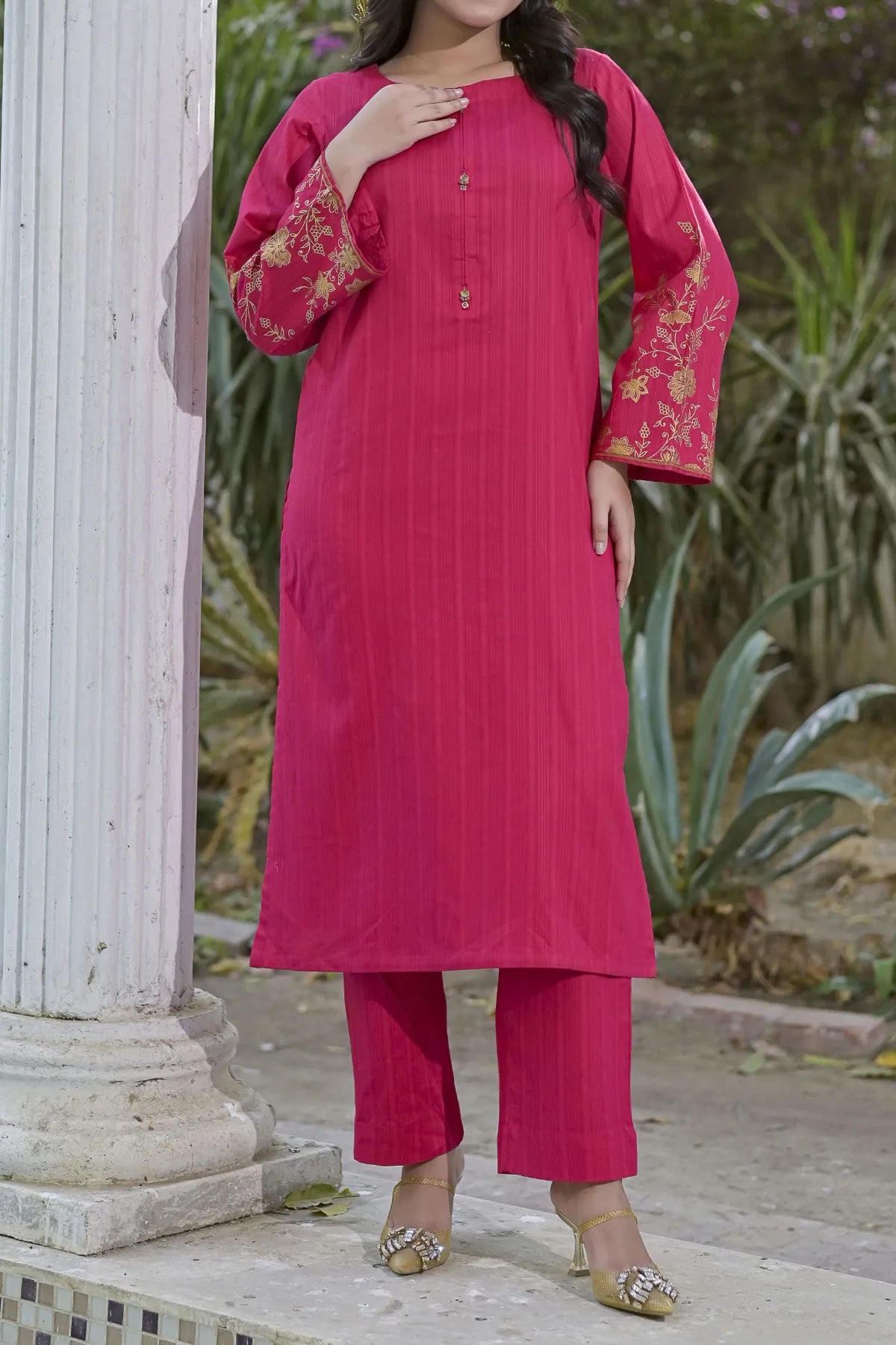 2 PIECE DIGITAL PRINT LAWN | DPC-394