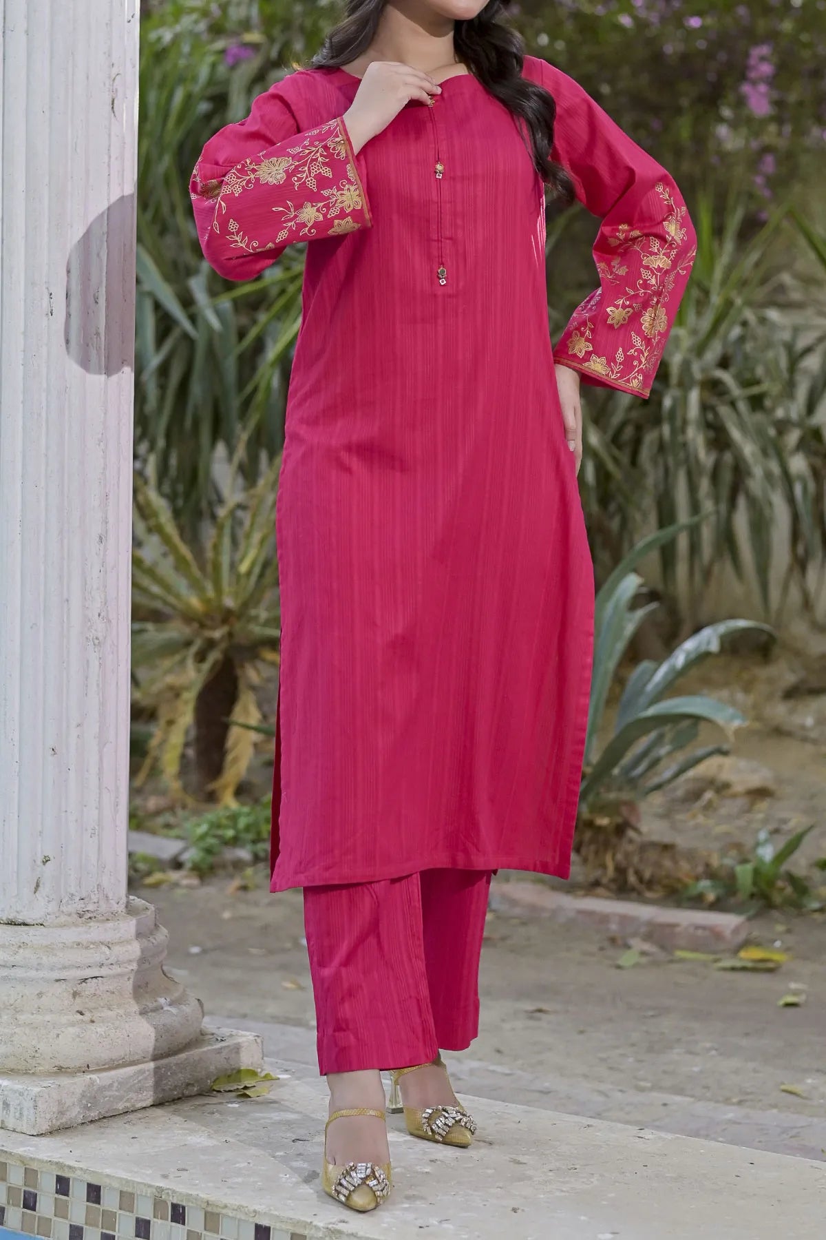 2 PIECE DIGITAL PRINT LAWN | DPC-394