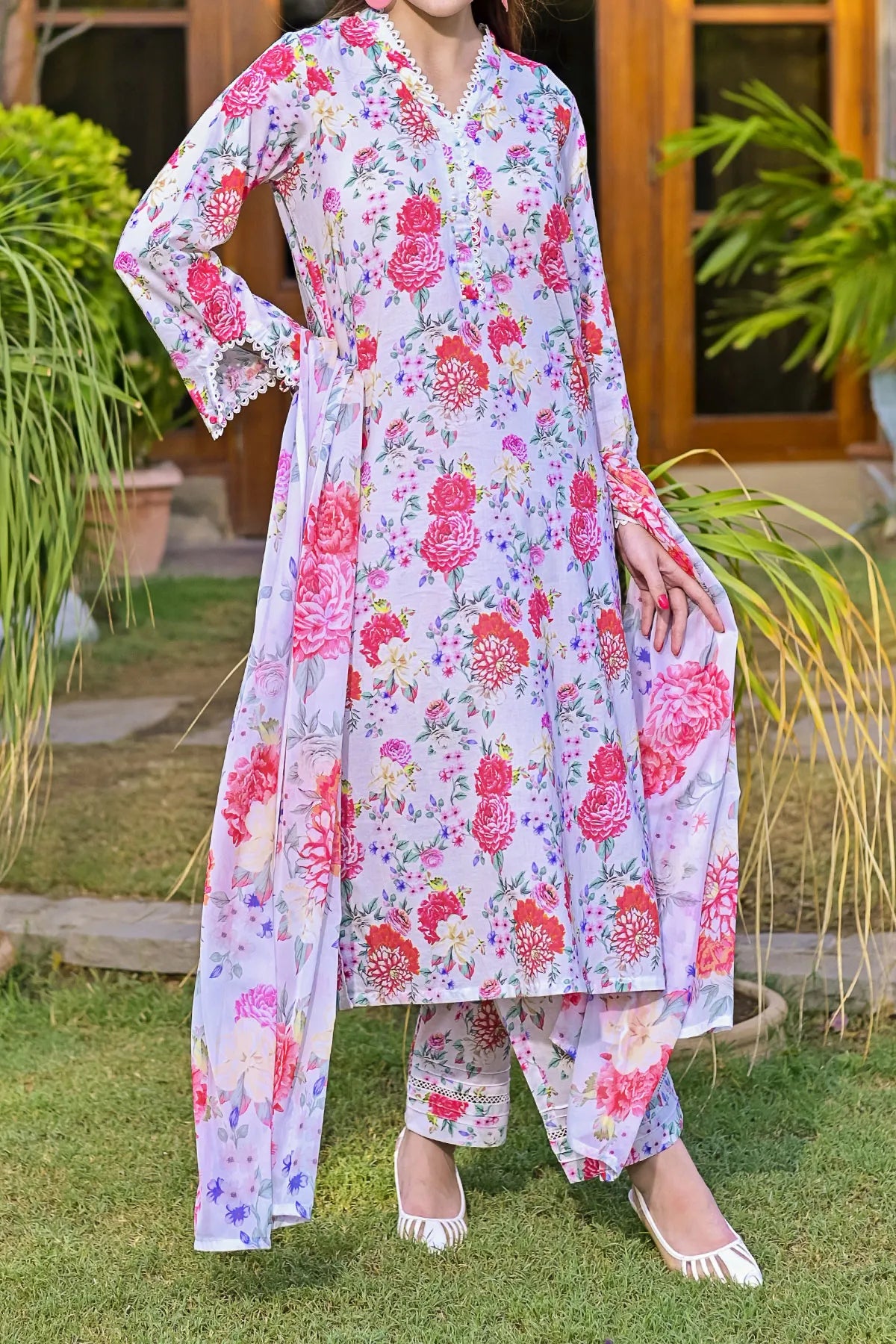 3 PIECE DIGITAL PRINT LAWN | DPC-401