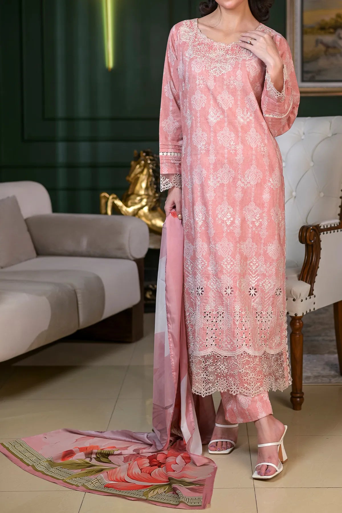 3 PIECE DIGTAL PRINT LAWN | DPC-416