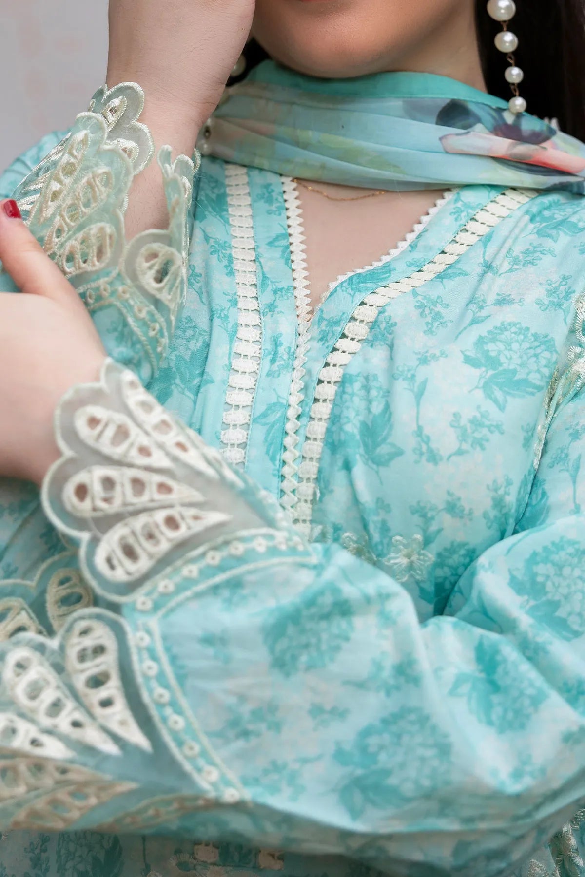 3 PIECE DIGTAL PRINT LAWN | DPC-418