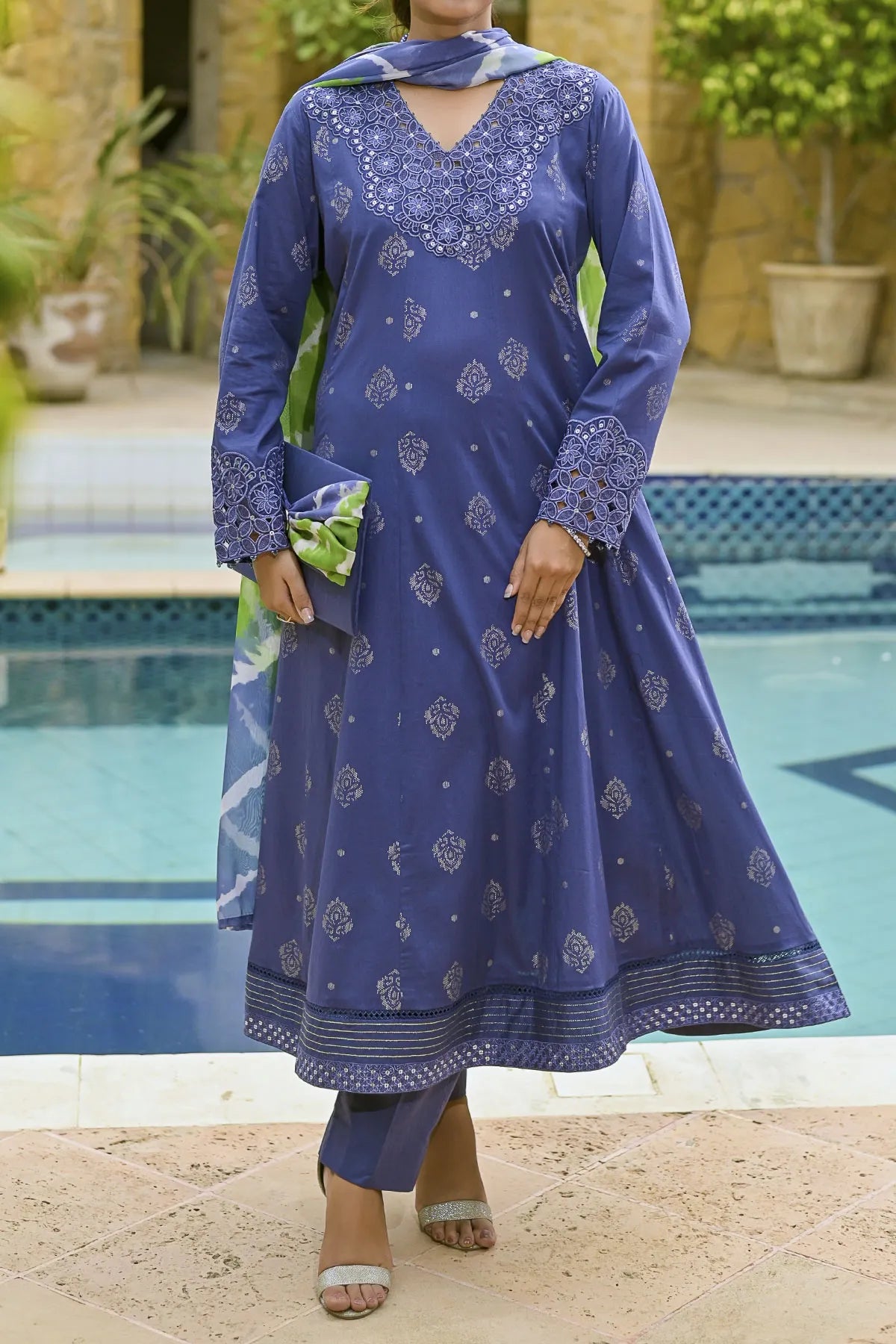 3 PIECE DIGITAL PRINT LAWN | DPC-422