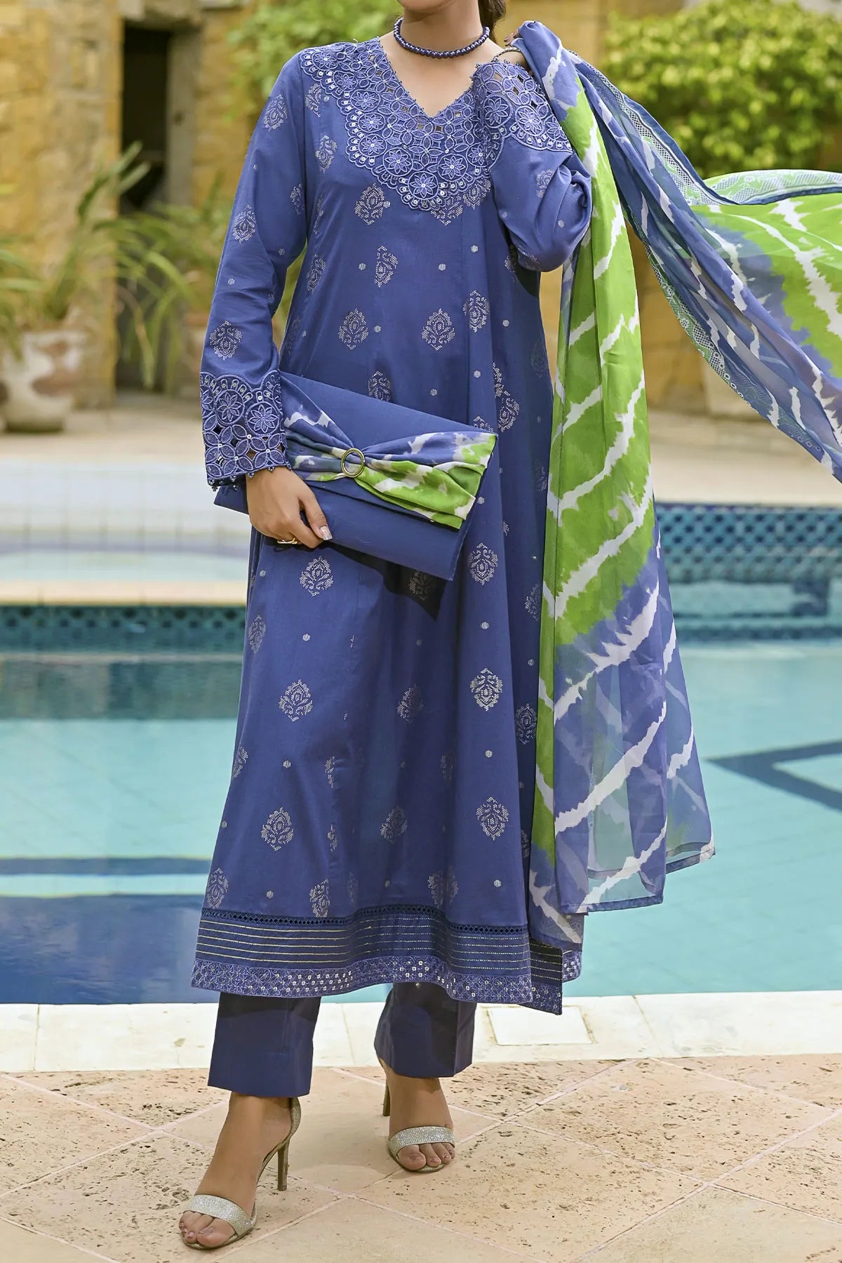3 PIECE DIGITAL PRINT LAWN | DPC-422
